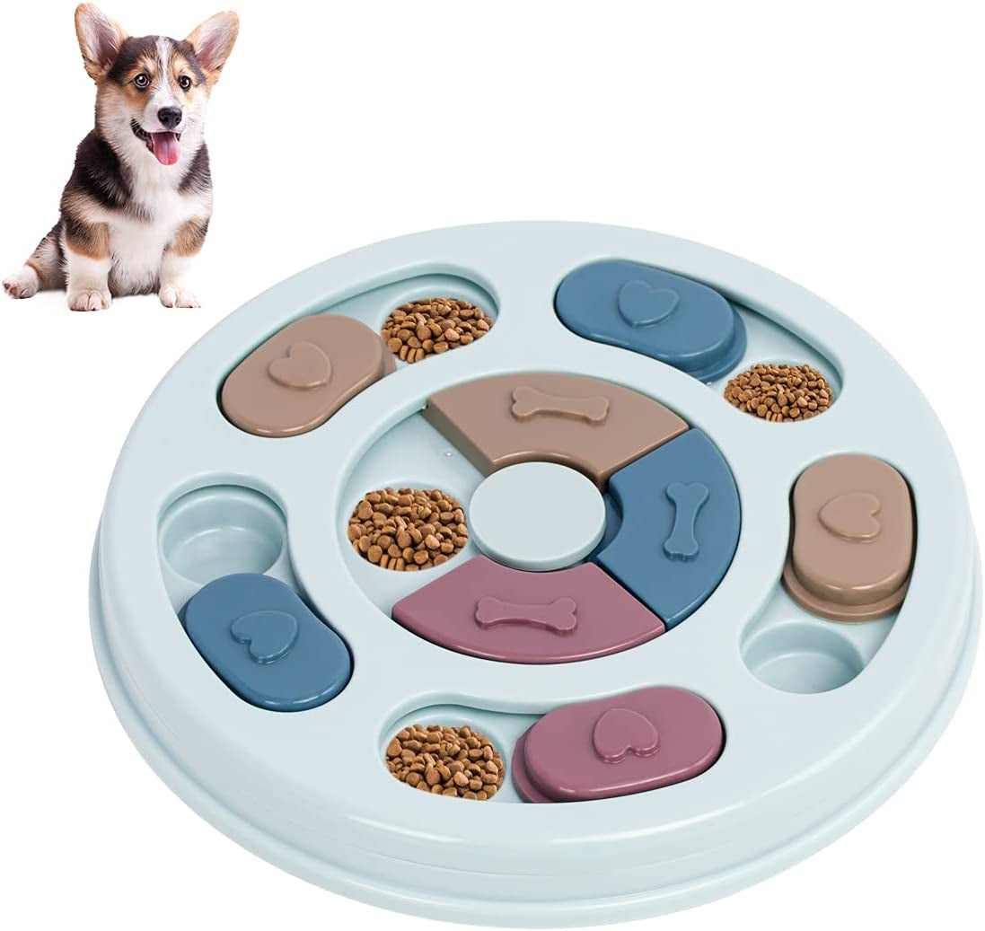 Dog Puzzle Toys for Puppies Interactive Dog Toys, Dog Slow Feeder, Dog Food Puzzles Feeder Toys Dog Brain Stimulating Toys