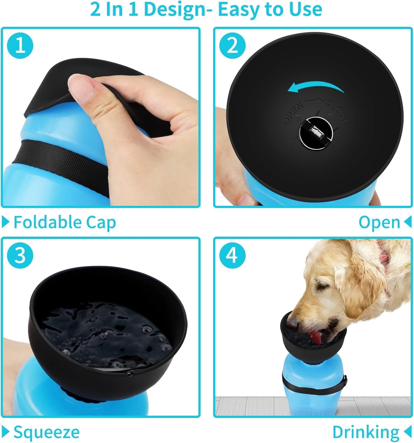 Sippy Cup for Pooches: The Ultimate Hydration Station for Thirsty Tails on the Go!