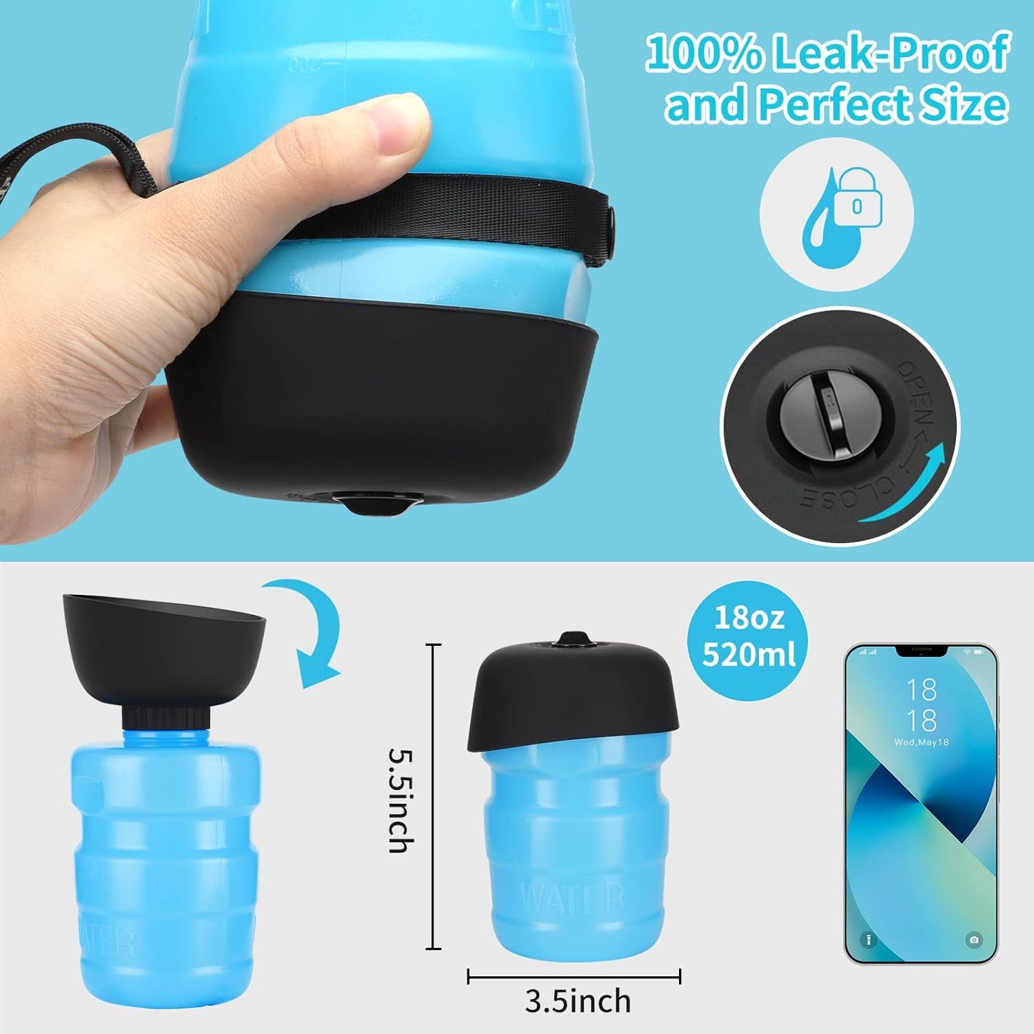 Sippy Cup for Pooches: The Ultimate Hydration Station for Thirsty Tails on the Go!