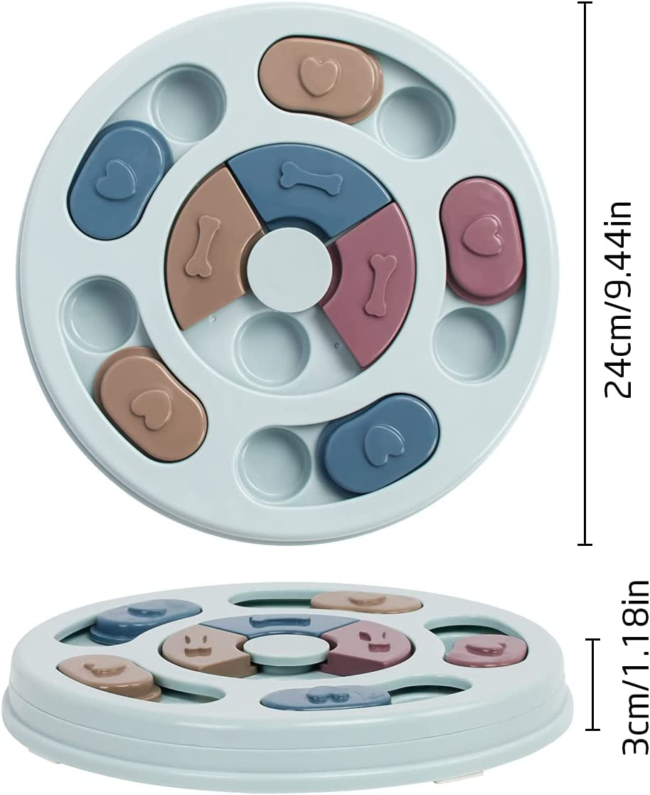 Dog Puzzle Toys for Puppies Interactive Dog Toys, Dog Slow Feeder, Dog Food Puzzles Feeder Toys Dog Brain Stimulating Toys